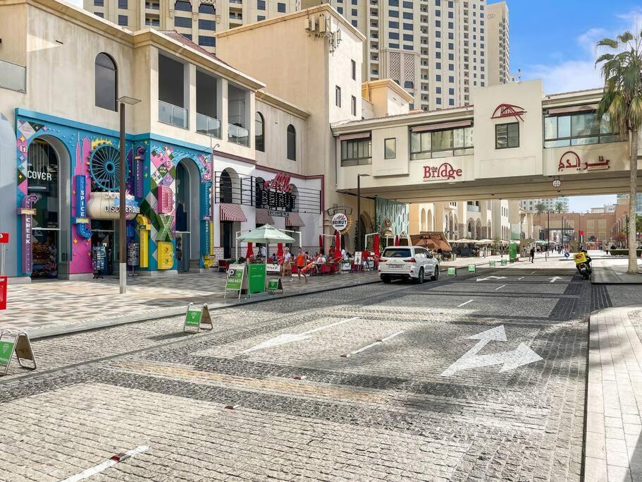 شقة First Class 3Br Dubai Wheel & Beach Access المظهر الخارجي الصورة